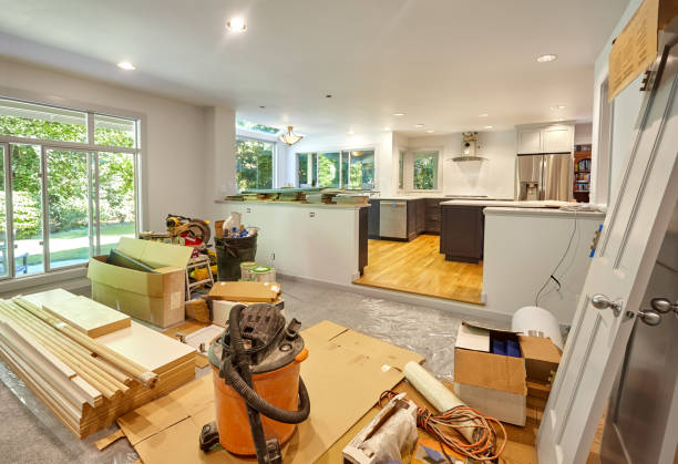 Professional Kitchen Island Installation technician working in Englewood, OH